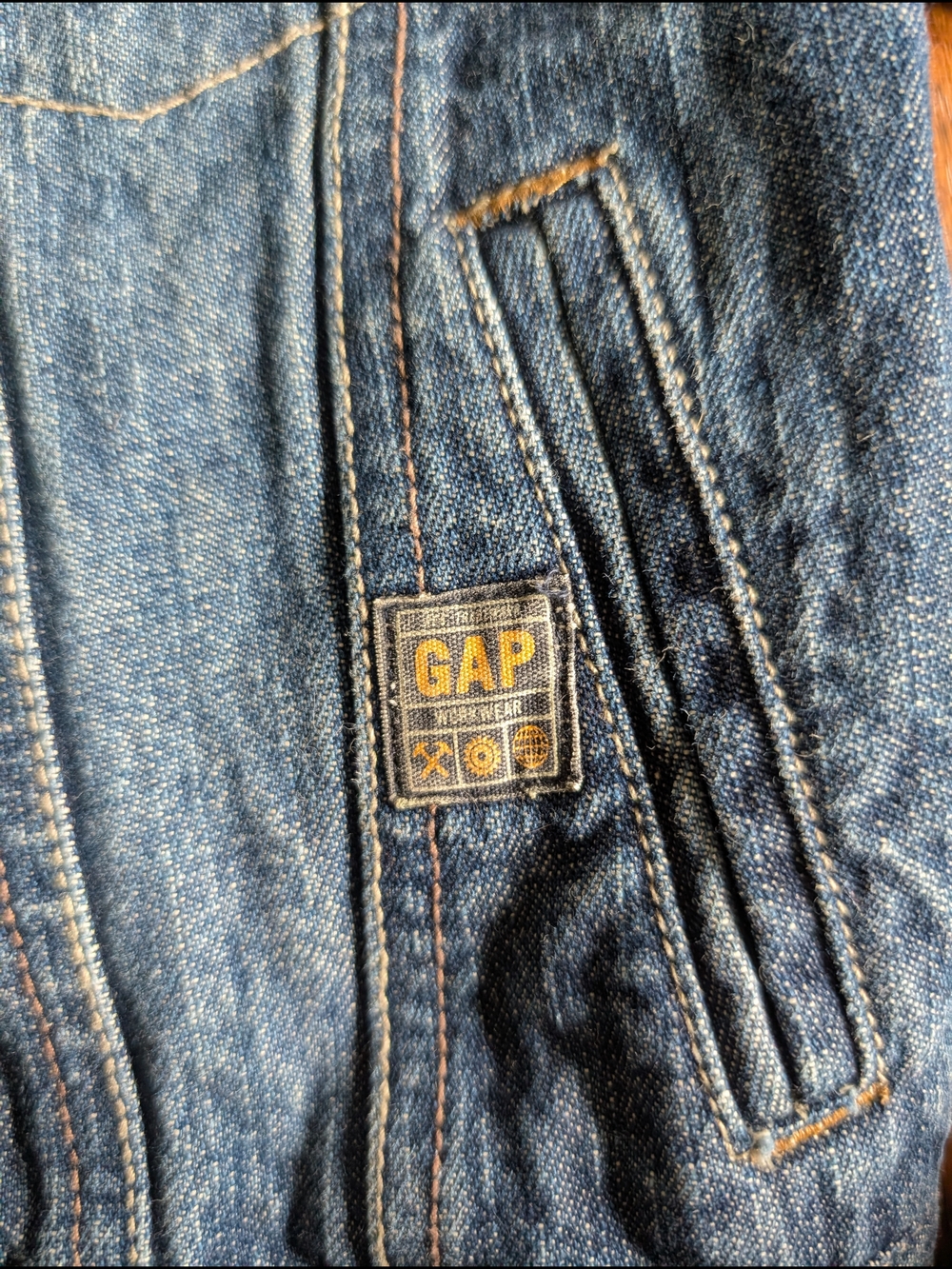 Baby GAP Classic Blue Denim Jacket Size 2t - Picture 3 of 5